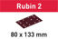 Picture of Grit Abrasives Rubin 2 STF 80X133 P100 RU2/10